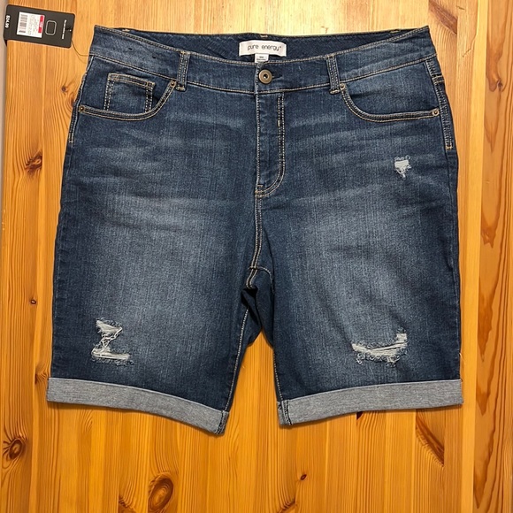 Pure Energy Denim 18W Short medium dark wash - Picture 1 of 8